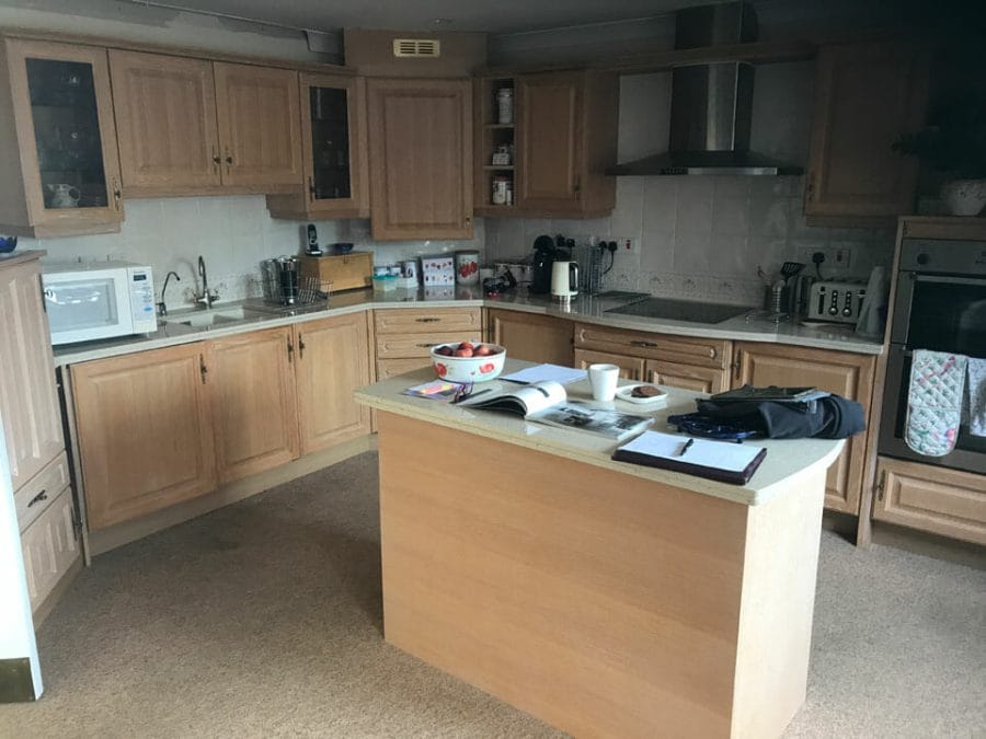 Mrs A – Sidmouth Kitchen Before