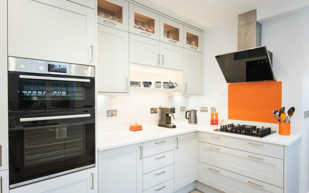 Timeless & Understated Kitchen With A Pop Of Colour