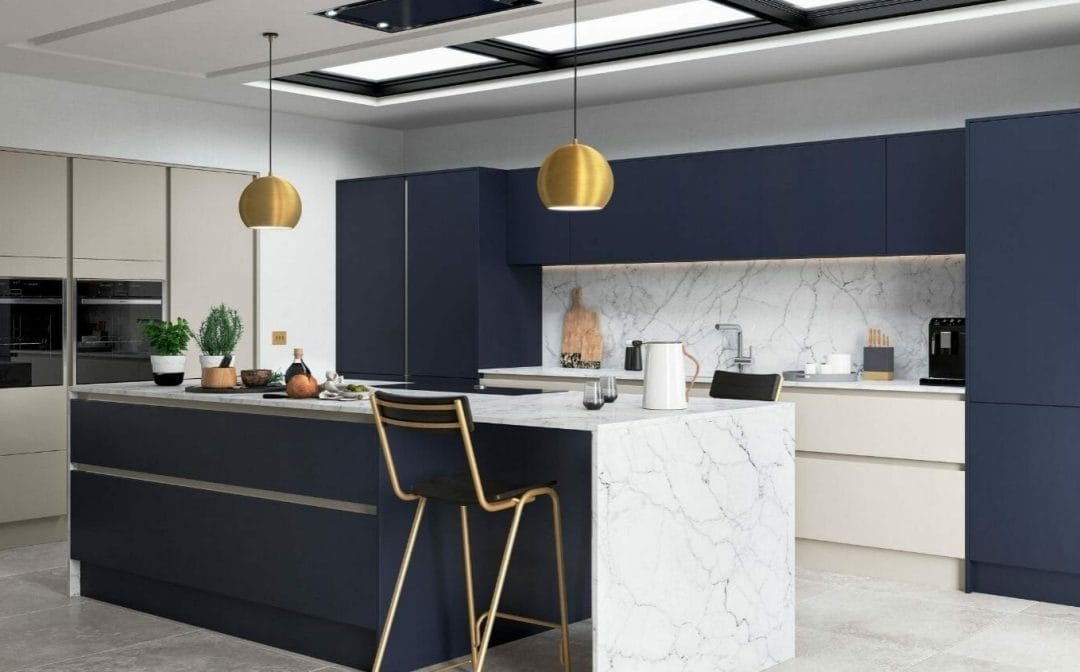 Masterclass Blue Kitchen